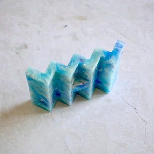 Recycled Plastic Soap Dish - Sky Blue