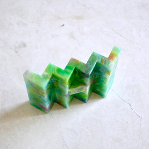 Recycled Plastic Soap Dish - Bright Green