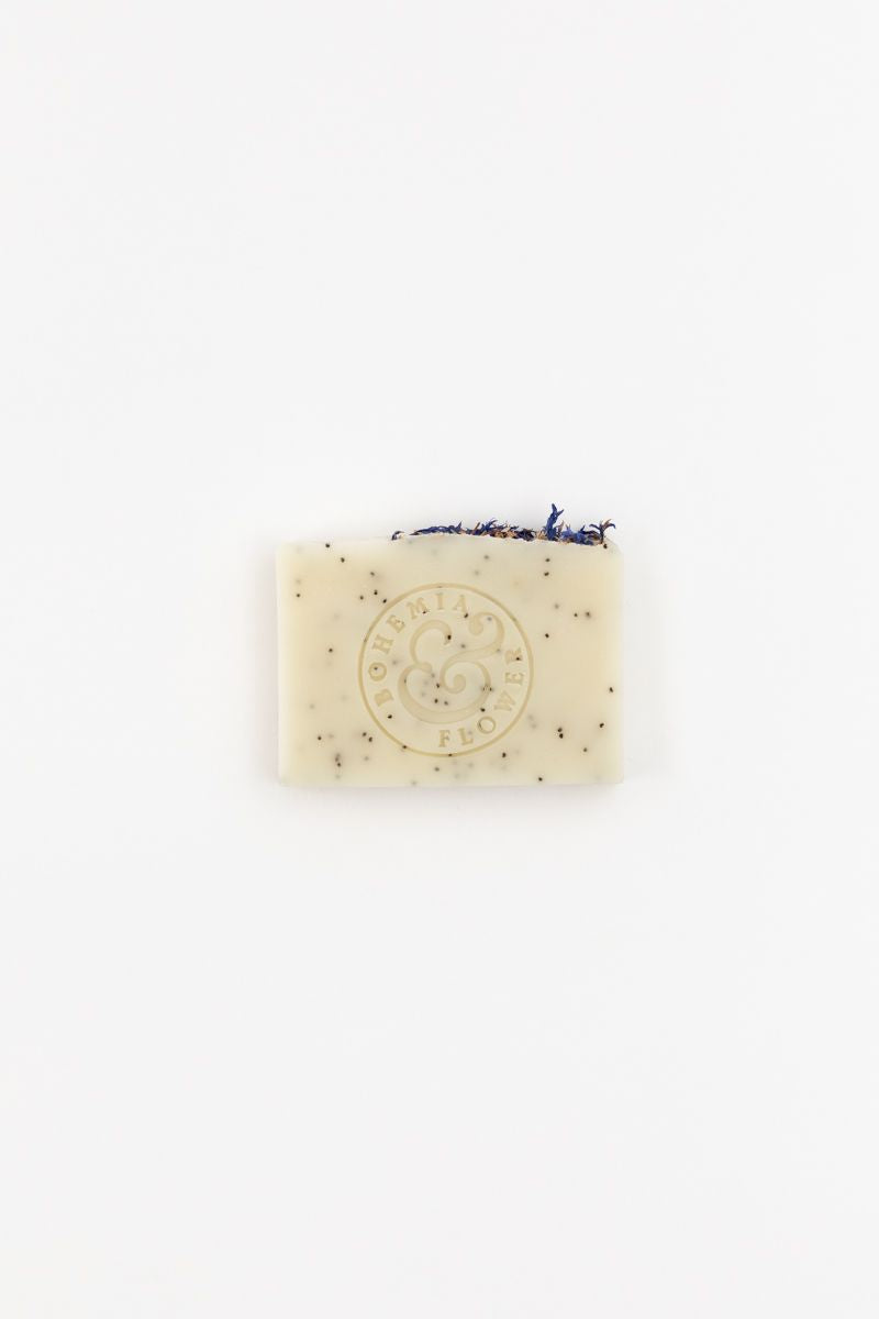 Meadow Soap - Cornflower & Poppy Seed Unscented