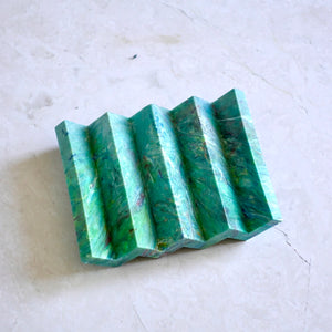 Recycled Plastic Soap Dish - Sea Green